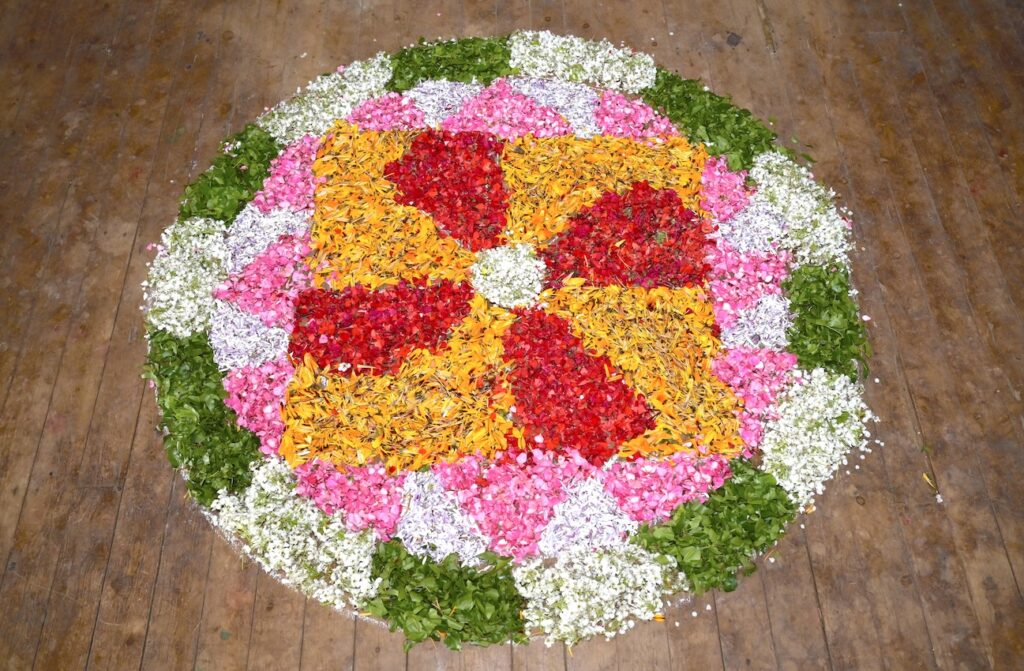 Pookkalam Onam Celebration