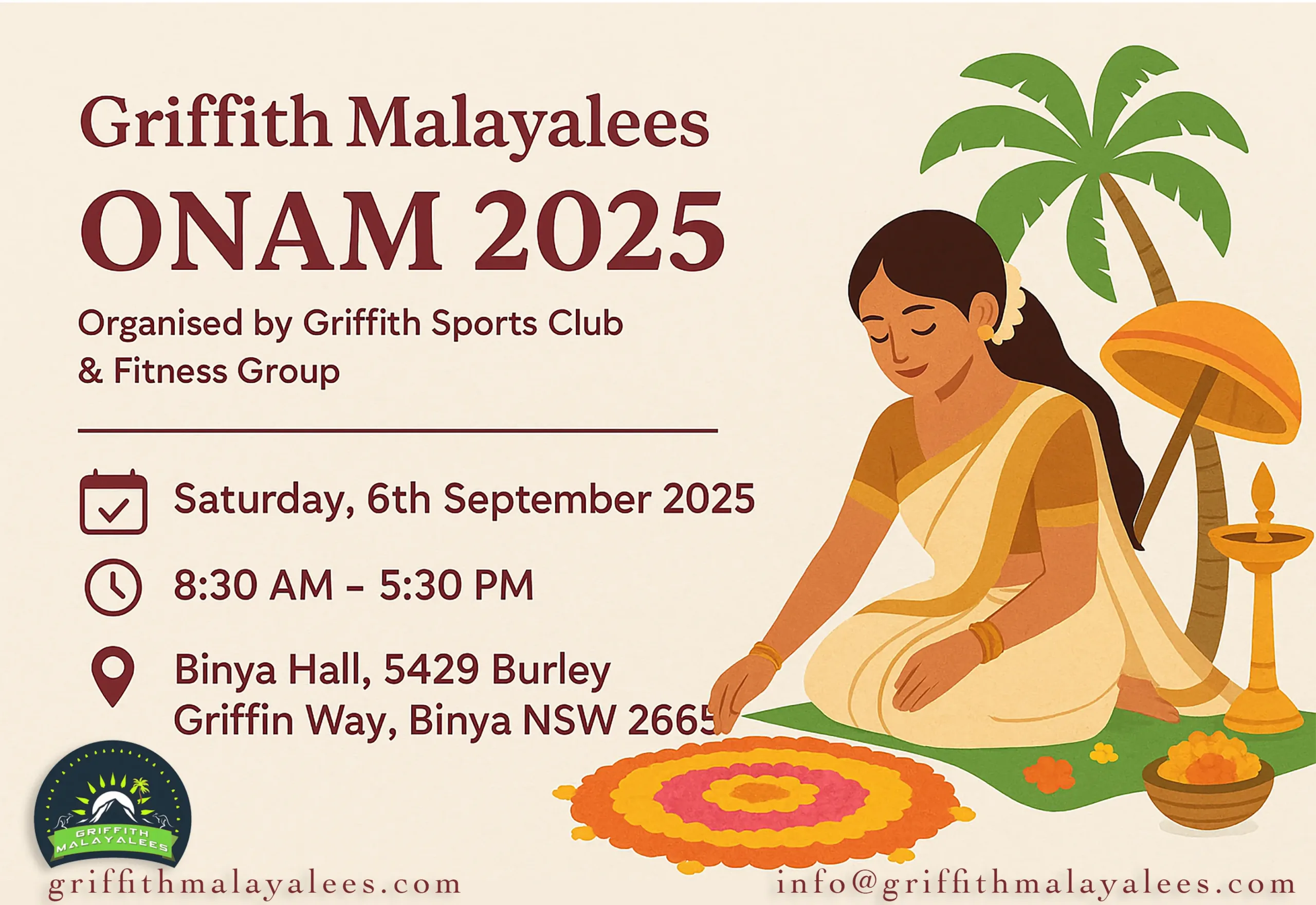 Griffith Malayalees Onam 2025
