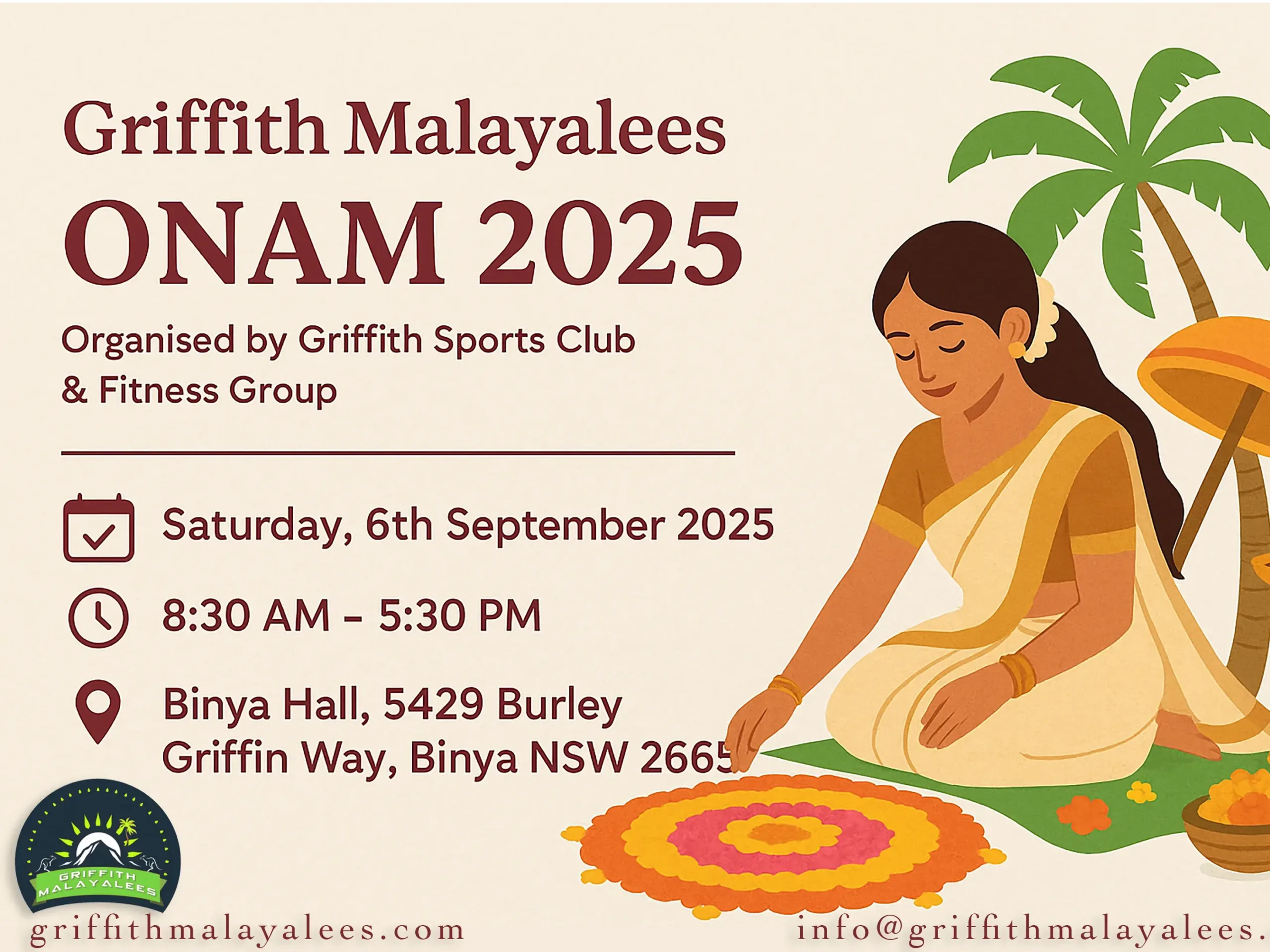 Griffith Malayalees Onam 2025