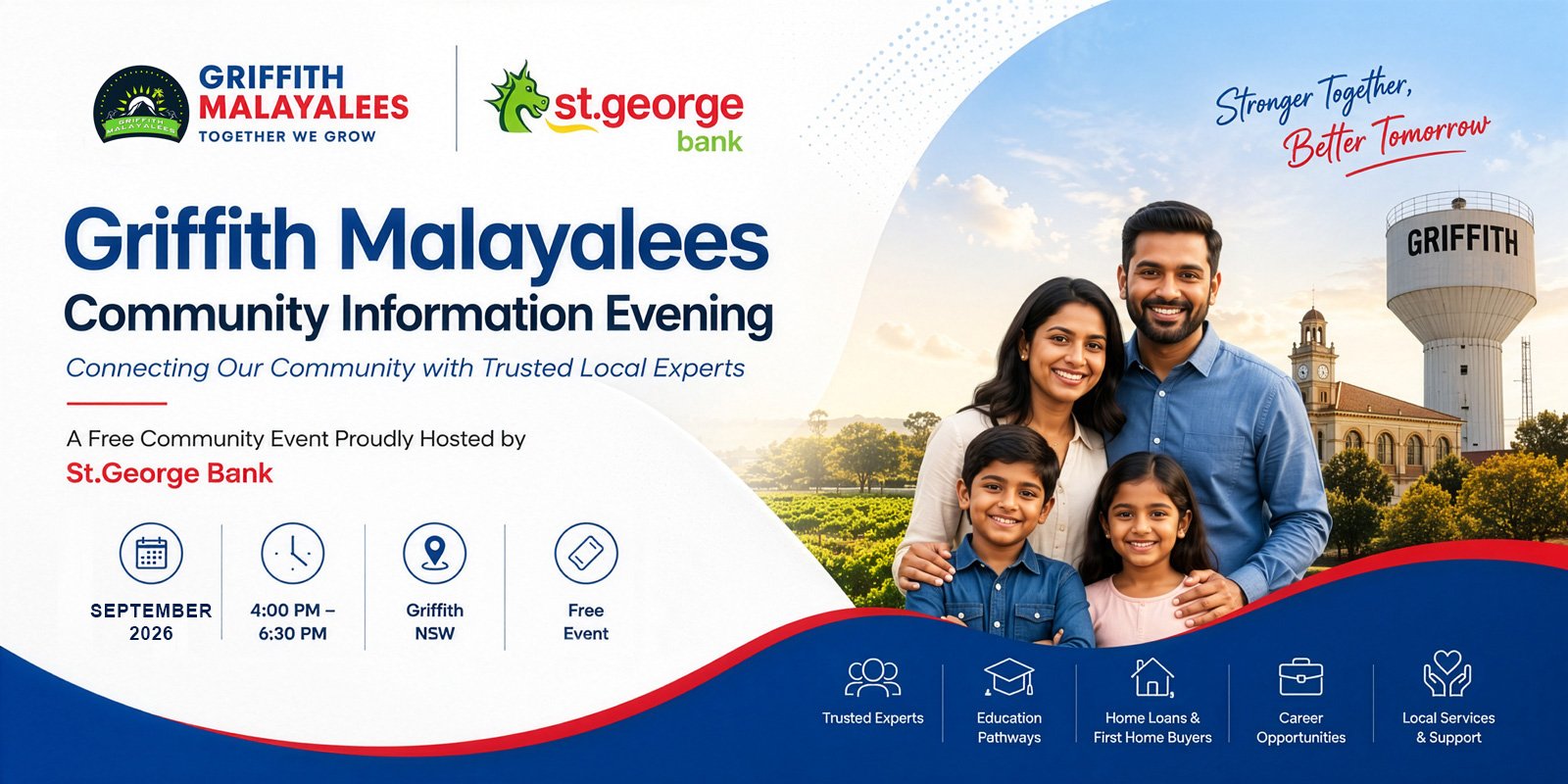 Griffith Malayalees Community Information Evening